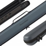 POWERGLIDE CUE CASE SVARTUR METALLIC GREY 2 PIECE