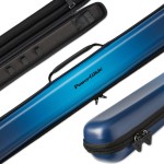 POWERGLIDE CUE CASE SVARTUR BLUE 2 PIECE