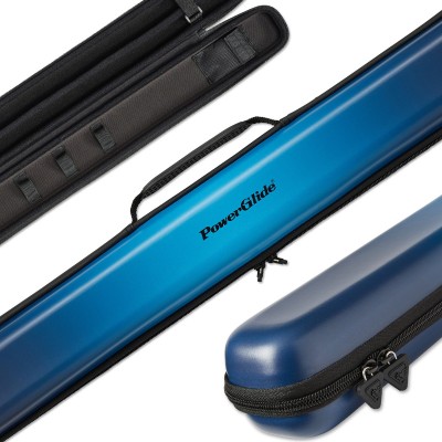 POWERGLIDE CUE CASE SVARTUR BLUE 2 PIECE