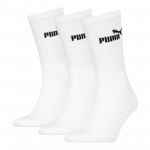 PUMA CREW 3 PAIR PACK SOCKS WHITE