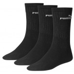 PUMA CREW 3 PR PACK SOCKS BLACK