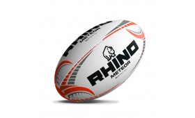 RHINO RUGBY BALL METEOR WHITE