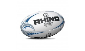 RHINO RUGBY BALL STORM PASS DEVELOPER WHITE