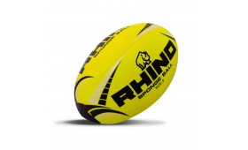 RHINO SPONGE RUGBY BALL YELLOW SIZE 3