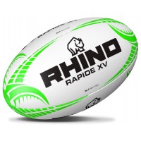 RHINO RUGBY BALL RAPIDE WHITE XV