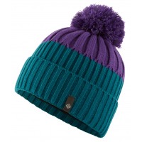 RONHILL BOBBLE HAT MARINE/R.PURPLE