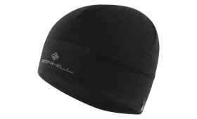 RONHILL MERINO BEANIE BLACK/LAKE