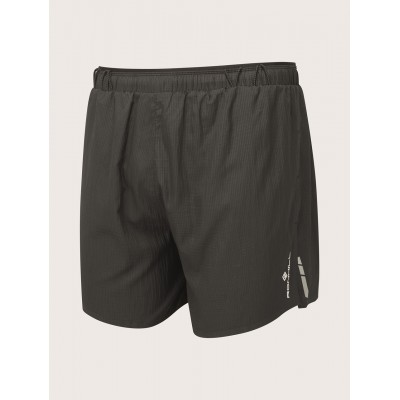 RONHILL MENS TECH RACE 5in SHORT BLACK