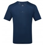 RONHILL MENS TECH SHORT SLEEVE TEE- D.NAVY
