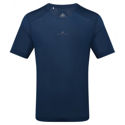 RONHILL MENS TECH SHORT SLEEVE TEE- D.NAVY