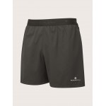 RONHILL MENS TECH ALL-TERRAIN 5in SHORT- BLACK