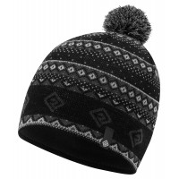 RONHILL WINTER BOBBLE HAT BLACK