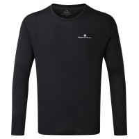 RONHILL MENS CORE LONG SLEEVE TEE BLACK