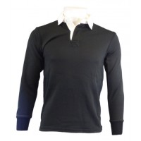 RUGBY JERSEY BLACK