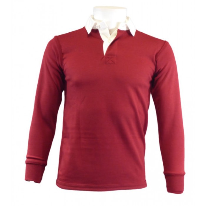 RUGBY JERSEY MAROON