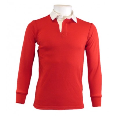 RUGBY JERSEY SCARLET 