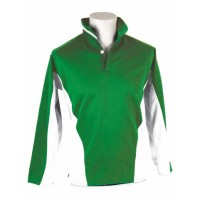 REVERSIBLE RUGBY JERSEY EMERALD/WHITE