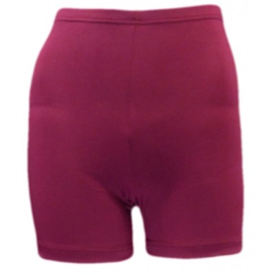 GIRLS SHORT LYCRA MAROON