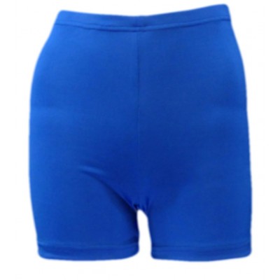 GIRLS SHORT LYCRA ROYAL 