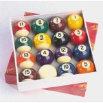 2'' POOL BALL SET SPOTS AND STRIPES