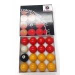 2'' LEAGUE POOL BALLS (REDS & YELLOWS)