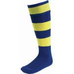 EURO SOCK ROYAL/YELLOW HOOPS