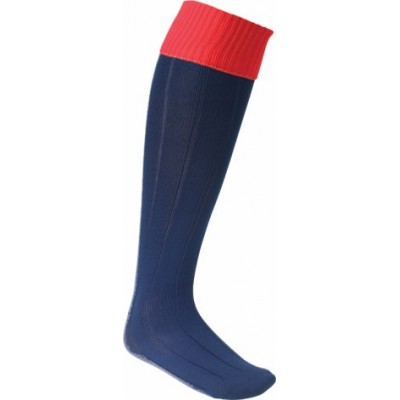 EURO SOCKS NAVY/RED TOT