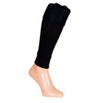 FOOTBALL LEG SOCKS BLACK (7-11) LARGE