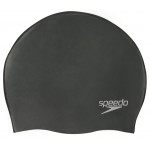 SPEEDO SILICONE CAP ADULTS BLACK