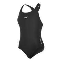 SPEEDO SWIM COSTUME GIRLS ENDURANCE+ MEDALIST BLACK