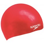 SPEEDO SILICONE CAP JUNIOR RED