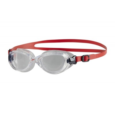 SPEEDO GOGGLES FUTURA CLASSIC JUNIOR LAVA RED/CLEAR