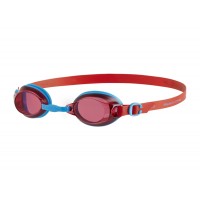 SPEEDO GOGGLES JET JUNIOR TURQUOISE/LAVA RED