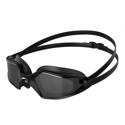 SPEEDO GOGGLES HYDROPULSE ADULT-DEEP BLACK/WHITE/SMOKE