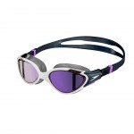 2024 SPEEDO GOGGLES BIOFUSE WOMENS 2.0 MIRROR BLUE/PURPLE