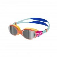 2024 SPEEDO GOGGLES BIOFUSE 2.0 MIRROR JUNIOR PINK/BLUE/ORAN