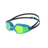 SPEEDO GOGGLES HYDROPULSE MIRROR JUNIOR NAVY/GOLD