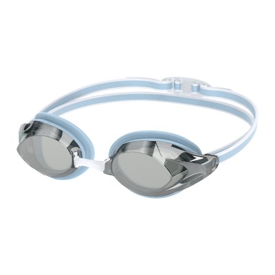 SPEEDO GOGGLES VANQUISHER WOMENS 3.0 MIRRORED  BLUE