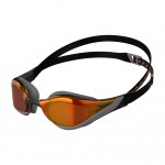 SPEEDO GOGGLES FASTSKIN ADULT PURE FOCUS MIRROR BLACK/RED