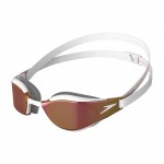 SPEEDO GOGGLES FASTSKIN ADULT HYPER ELITE MIRROR WHITE/GOLD