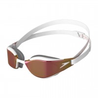 SPEEDO GOGGLES FASTSKIN ADULT HYPER ELITE MIRROR WHITE/GOLD