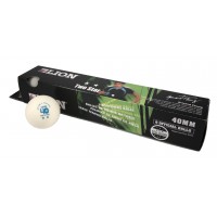 TABLE TENNIS BALLS LION 2* WHITE