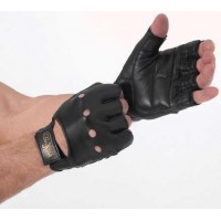 WT GLOVE FULL LEATHER BLACK