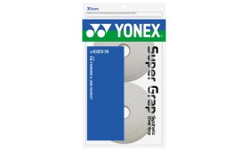 YONEX WET SUPER GRAP X30 GRIPS- WHITE
