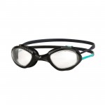 2024 ZOGGS GOGGLES SNR TIGER BLACK TURQUOISE CLEAR (473323)