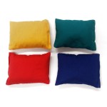BEAN BAGS - PACK OF 4 (1 OF EACH 4 COLOURS) BEAN BAGS - PACK OF 4 (1 OF EACH 4 COLOURS)