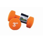 FITNESS MAD NEOPRENE DUMBBELLS 3.00 KG - ORANGE FITNESS MAD NEOPRENE DUMBBELLS 3.00 KG - ORANGE
