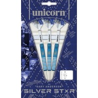 UNICORN TUNGSTEN 80% DARTS SILVERSTAR BLUE ANDERSON- UNICORN TUNGSTEN 80% DARTS SILVERSTAR BLUE ANDERSON-