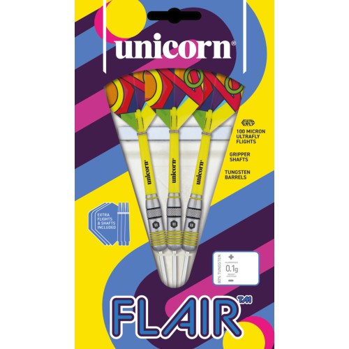UNICORN TUNGSTEN 80% DARTS FLAIR UNICORN TUNGSTEN 80% DARTS FLAIR