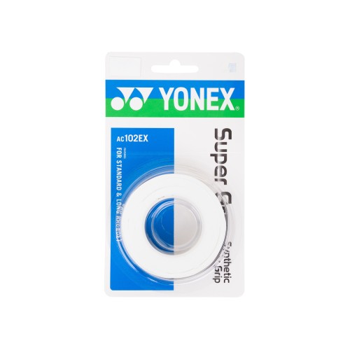 YONEX WET SUPER GRAP X3 GRIP- WHITE YONEX WET SUPER GRAP X3 GRIP- WHITE